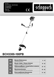 Scheppach BCH3300-100PB Traduction Des Instructions D'origine