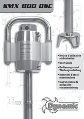 Dynamic SMX 800 DSC Notice D'utilisation Et D'entretien