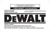 DeWalt DWS535 Guide D'utilisation