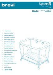 Brevi Soft&Play My Little Bear 587 Instructions D'utilisation