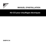 Daikin EKRP1C14 Manuel D'installation