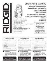 RIDGID JobMax R8223409 Manuel D'utilisation