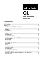 Sinclair QL Guide De L'utilisateur