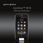 Garmin Asus nüvifone M10 Manuel D'utilisation