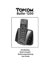 Topcom Butler 1250 Mode D'emploi