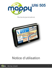 Mappy Ulti 505 Notice D'utilisation