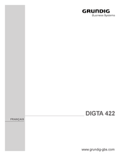 Grundig DIGTA 422 Mode D'emploi