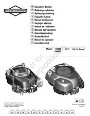 Briggs & Stratton DOV 750 Série Manuel De L'opérateur