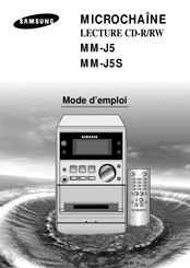 Samsung MM-J5 Mode D'emploi