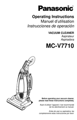 Panasonic MC-V7710 Manuel D'utilisation
