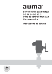 AUMA SG 04.2 Instructions De Service