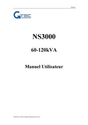 Gtec NS3000 Série Manuel Utilisateur