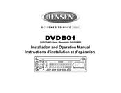 Jensen DVDB01 Instructions D'installation Et D'opération