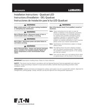 Eaton LUMARK QDCAST1B Instructions D'installation