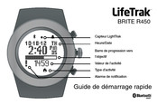 LifeTrak BRITE R450 Guide De Démarrage Rapide