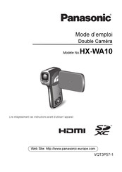 Panasonic HX-WA10 Mode D'emploi