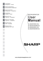 Sharp SJ-B2455E0W-EU Guide D'utilisation