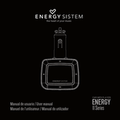 ENERGY SISTEM ENERGY 11 Série Manuel De L'utilisateur
