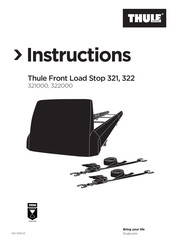 Thule Front Load Stop 321 Mode D'emploi