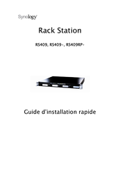 Synology RS409+ Guide D'installation Rapide