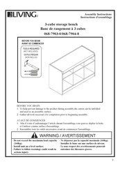 for Living 068-7904-8 Instructions D'assemblage