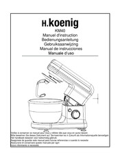 H.Koenig KM40 Manuel D'instruction