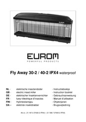 EUROM Fly Away 30-2 IPX4 Manuel D'utilisation
