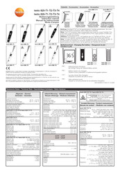 Testo 825-T1 Mode D'emploi