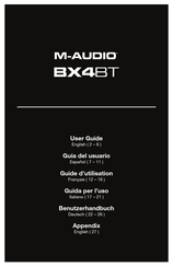 M-Audio BX4BT Guide D'utilisation