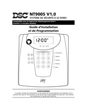 DSC NT9005 Guide D'installation Et De Programmation