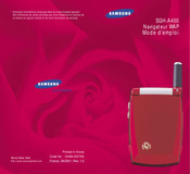 Samsung SGH-A400 Mode D'emploi