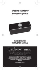 LEXIBOOK BT500 Série Mode D'emploi