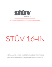Stuv 16/68-IN Installation, Mode D'emploi Et Maintenance