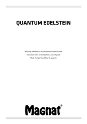 Magnat Quantum Edelstein Mode D'emploi