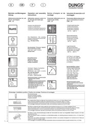 Dungs LGW C2 Série Notice D'emploi Et De Montage