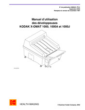 Kodak X-OMAT 1000J Manuel D'utilisation