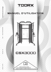 toorx CSX3000 Manuel D'utilisation