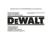 DeWalt DW898 Guide D'utilisation