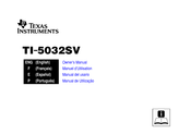 Texas Instruments TI-5032SV Manuel D'utilisation
