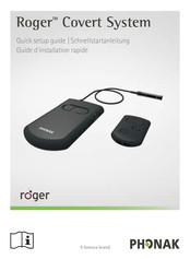 Phonak Roger Covert C Guide D'installation Rapide