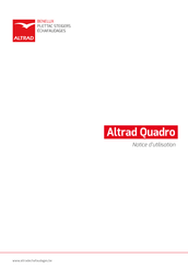 Altrad Quadro Notice D'utilisation