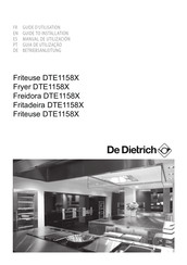 De Dietrich DTE1158X Guide D'utilisation