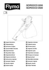 Flymo SCIROCCO 2200 Instructions D'origine