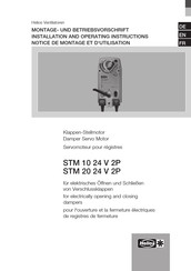 Helios STM 10 24 V 2P Notice De Montage Et D'utilisation