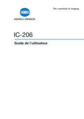 Konica Minolta IC-206 Guide De L'utilisateur