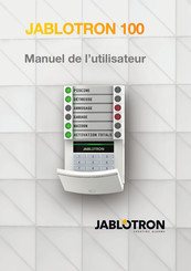 jablotron 100 Manuel De L'utilisateur