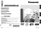 Panasonic DVD-S295 Mode D'emploi
