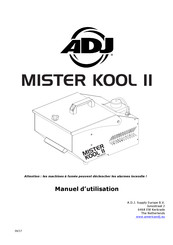 ADJ MISTER KOOL II Manuel D'utilisation