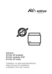 Entrya FACILA DT161 Mode D'emploi Et Installation