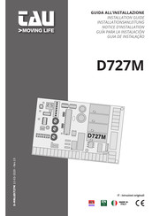 tau D727M Notice D'installation